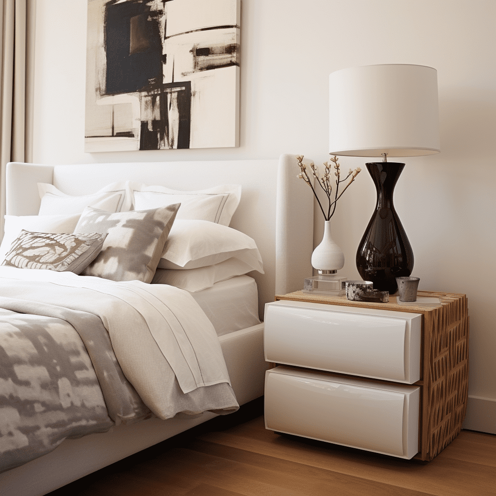 Тумбы в спальне: практичность и элегантность в одном исполнении