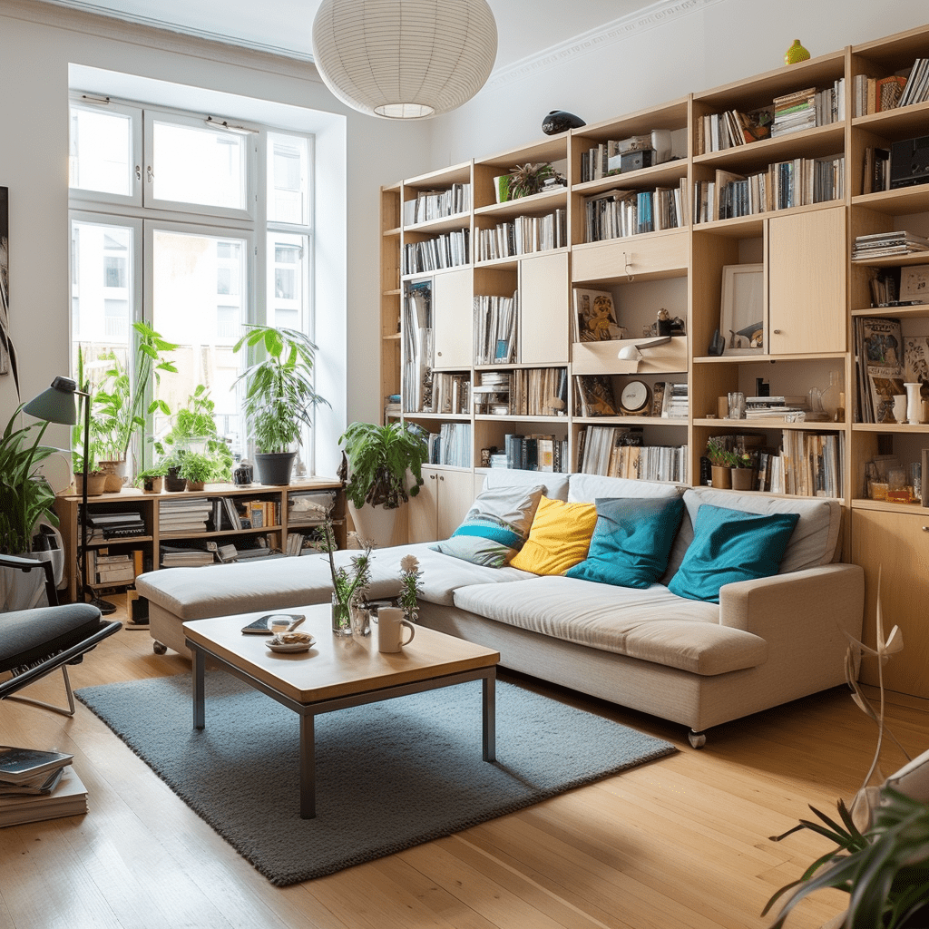 Организация пространства: как правильно располагать мебель в комнатах разного размера