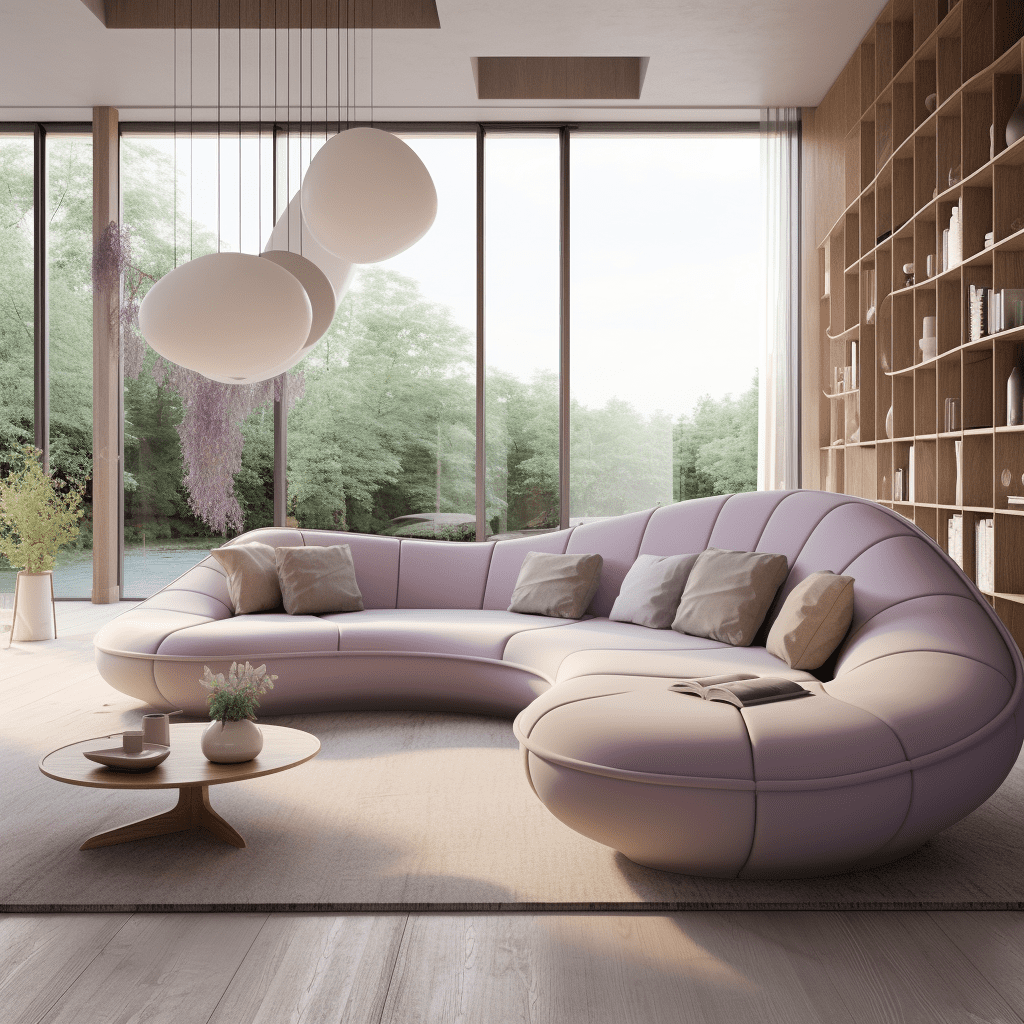 Дизайн дивана: выбор формы и материалов для создания уютной зоны отдыха